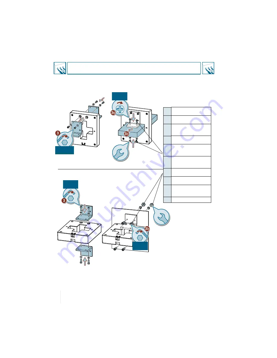 Siemens 3VA9077-0NA10 Operating Instructions Manual Download Page 8