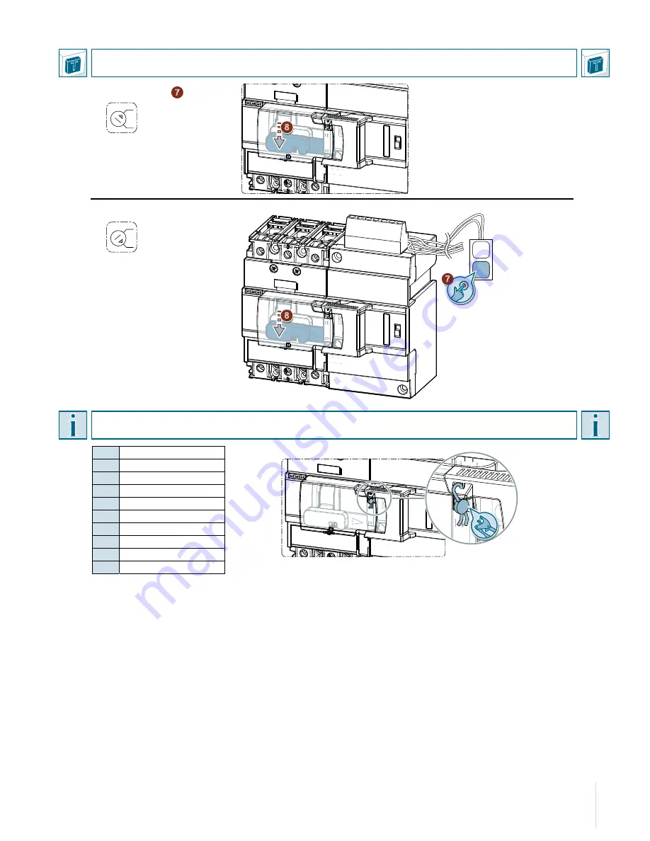 Siemens 3VA9117-0HB.0 Скачать руководство пользователя страница 11