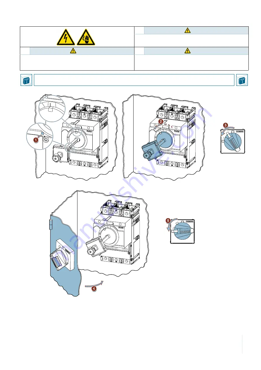 Siemens 3VA9137-0FK Series Operating Instructions Manual Download Page 9