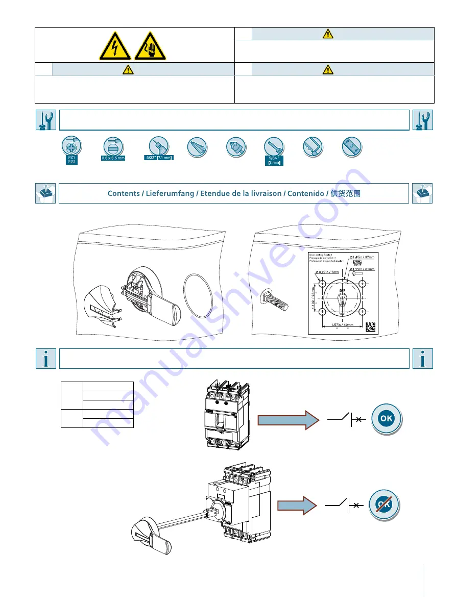 Siemens 3VA9477-0FH11 Operating Instructions Manual Download Page 3