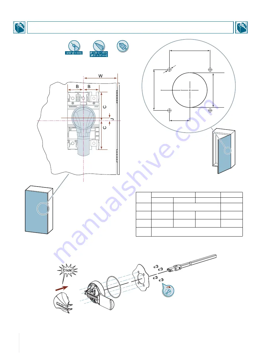 Siemens 3VA9477-0FH11 Operating Instructions Manual Download Page 4