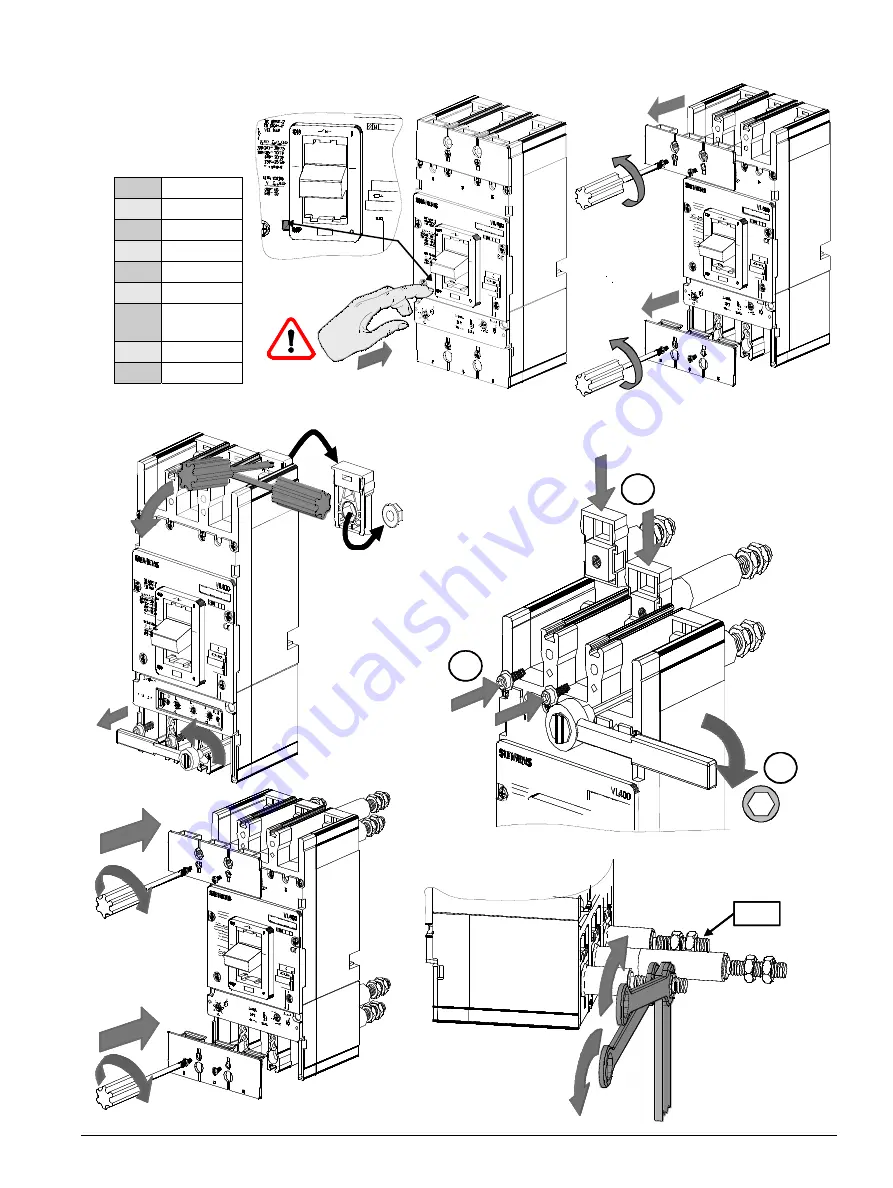 Siemens 3VL9400-4RA00 Operating Instructions Download Page 3