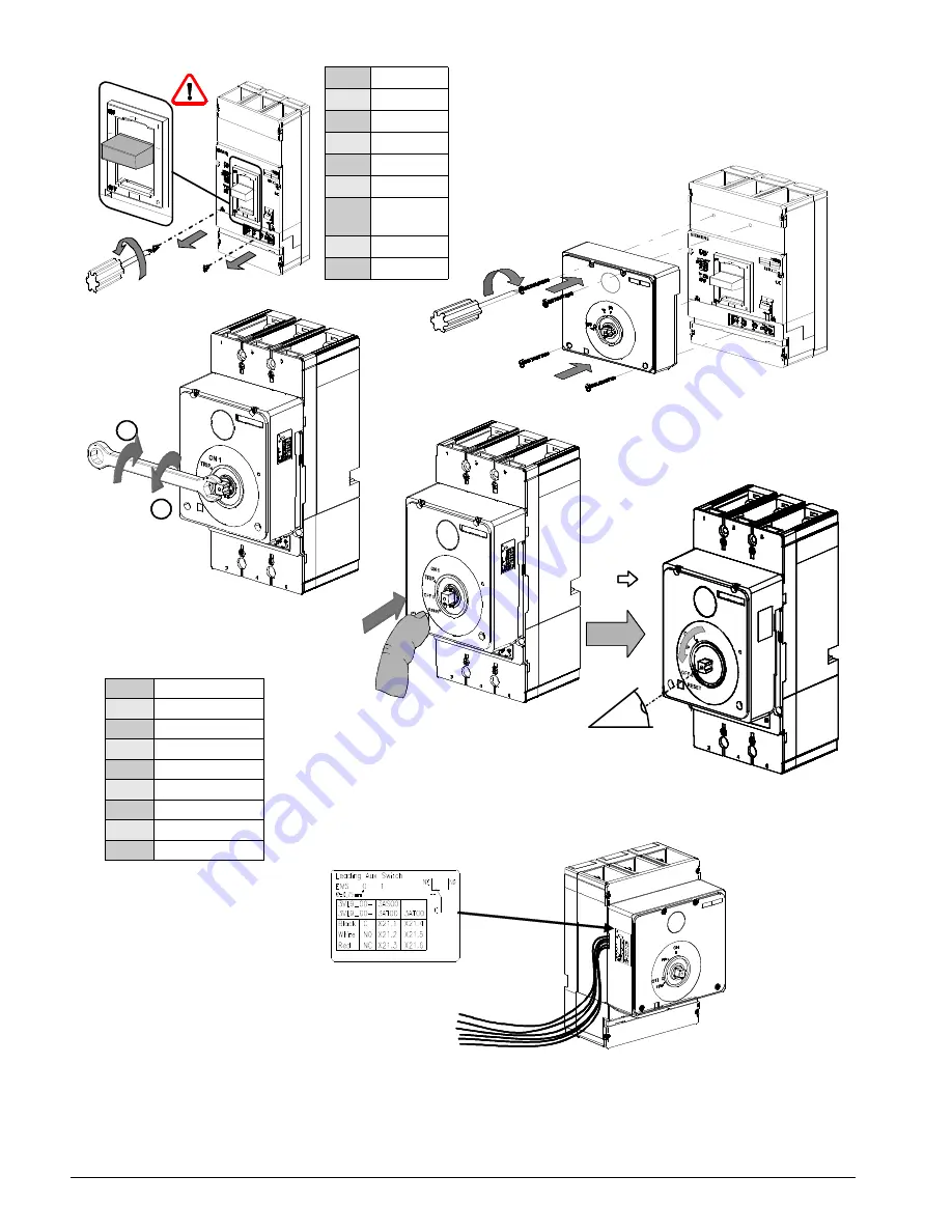 Siemens 3VL9600-3HE0 Series Скачать руководство пользователя страница 4