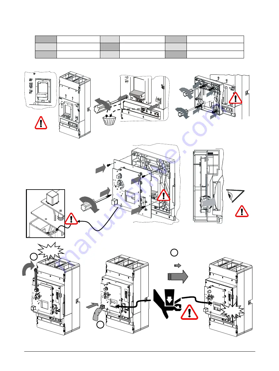 Siemens 3VL9800-3A 0 Series Operating Instructions Manual Download Page 3