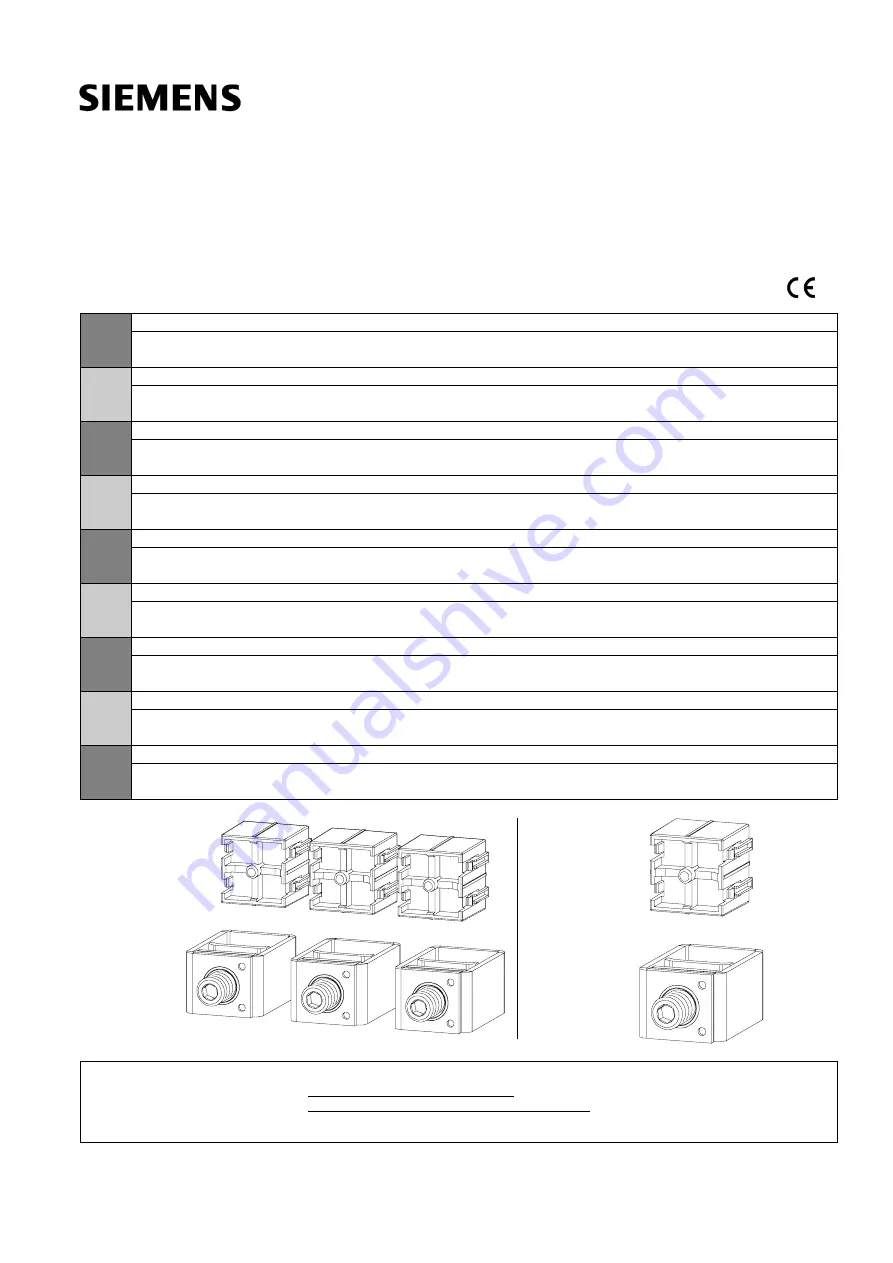 Siemens 3VT9300-4TC30 Operating Instructions Download Page 1