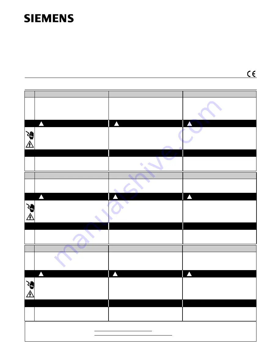 Siemens 3VT9532-4TF30 Operating Instructions Download Page 1