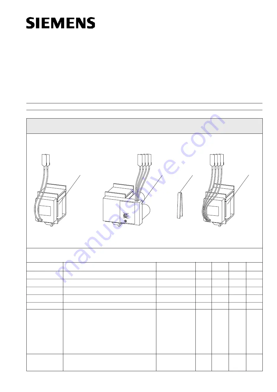 Siemens 3WX3653-1JB00 Operating Instructions Manual Download Page 1