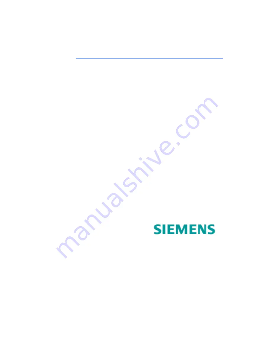 Siemens 5881 User Manual Download Page 1