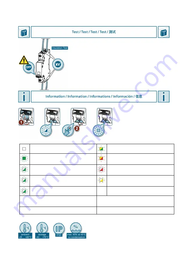 Siemens 5SL60 MC Series Operating Instructions Manual Download Page 4