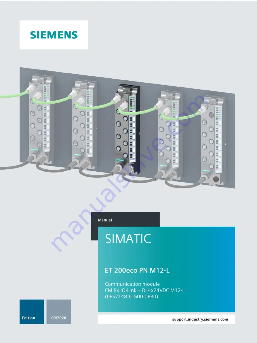 Siemens 6ES7148-6JG00-0BB0 Скачать руководство пользователя страница 1