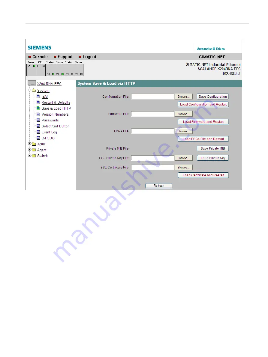 Siemens 6GK5204-0BA00-2KB2 Operating Instructions Manual Download Page 97