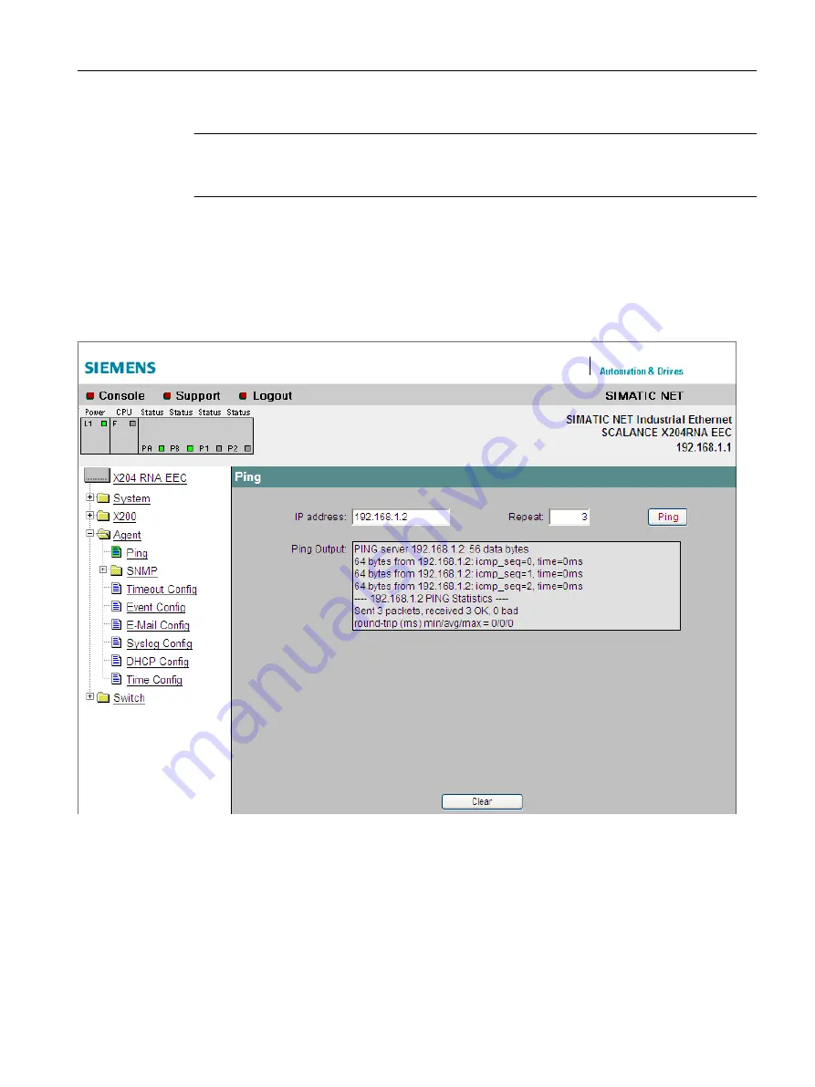 Siemens 6GK5204-0BA00-2KB2 Operating Instructions Manual Download Page 117