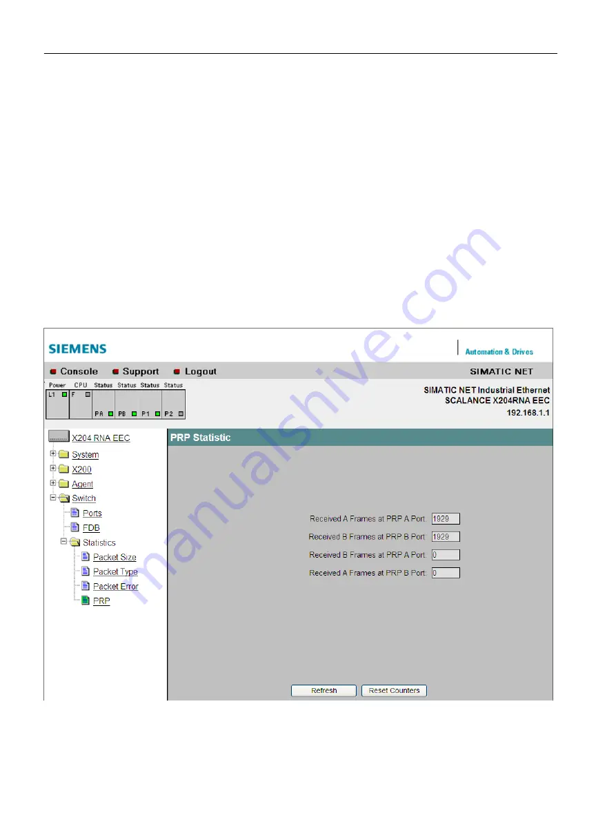 Siemens 6GK5204-0BA00-2KB2 Operating Instructions Manual Download Page 146