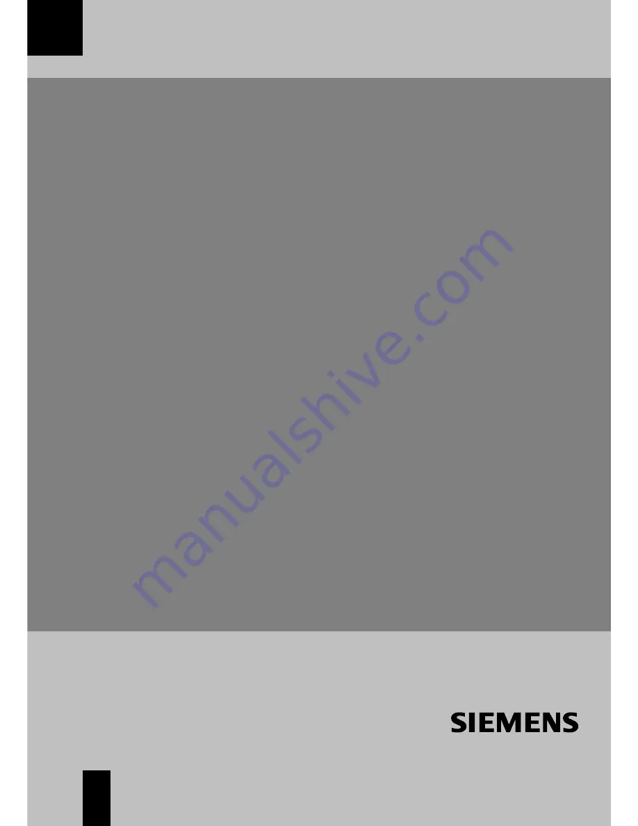 Siemens 6SE7024-1EP85-0AA0 Скачать руководство пользователя страница 1