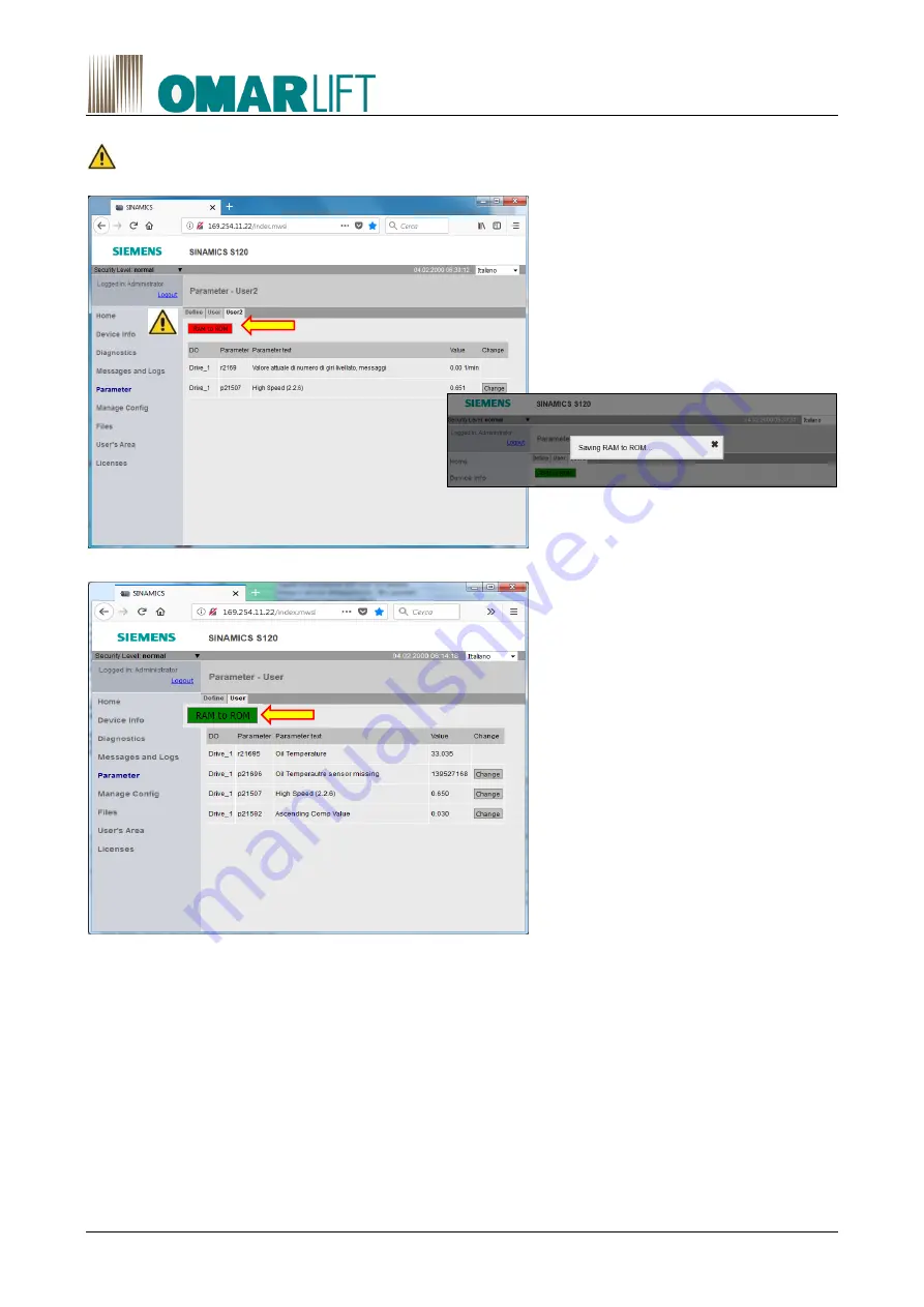 Siemens 6SL3210-1PE21-1AL0 Manual Download Page 46