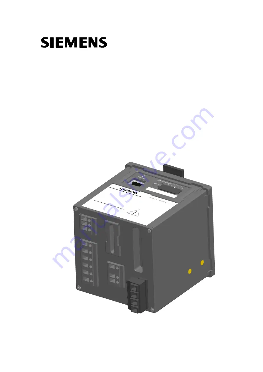 Siemens 7KG9663 Product Information Download Page 1