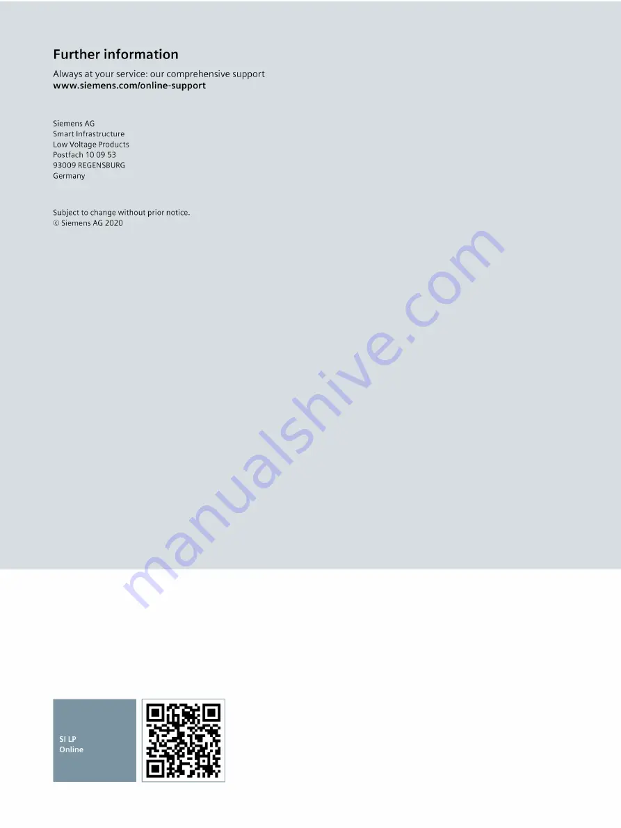 Siemens 7KM1020-0BA01-1DA0 Manual Download Page 94