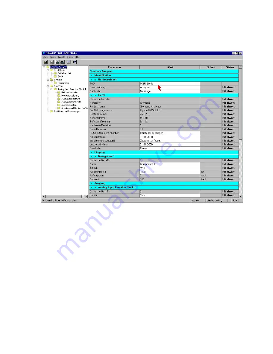 Siemens 7MB2001 Manual Download Page 41