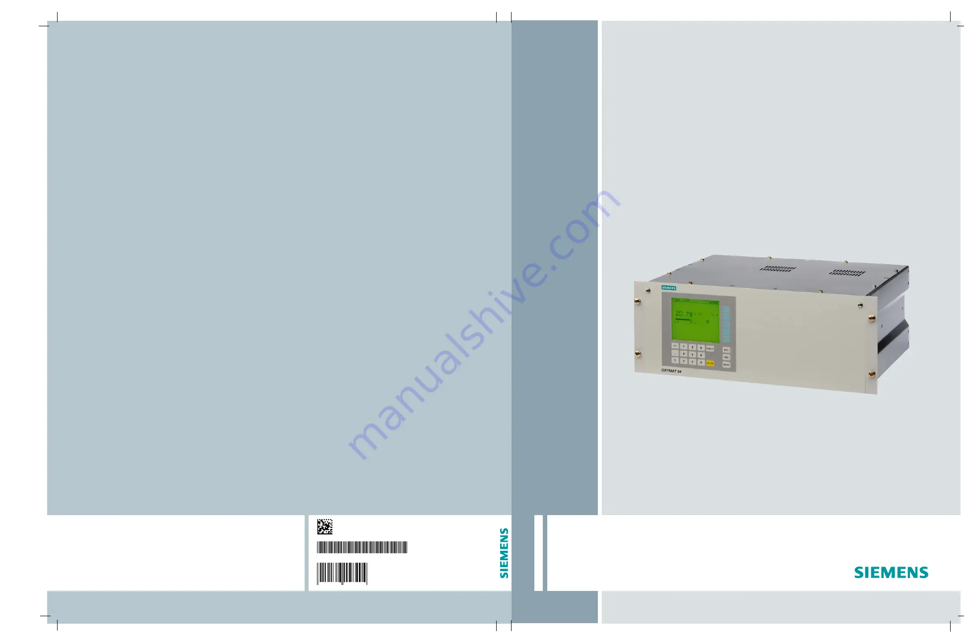 Siemens 7MB2041 Operating Instructions Manual Download Page 1