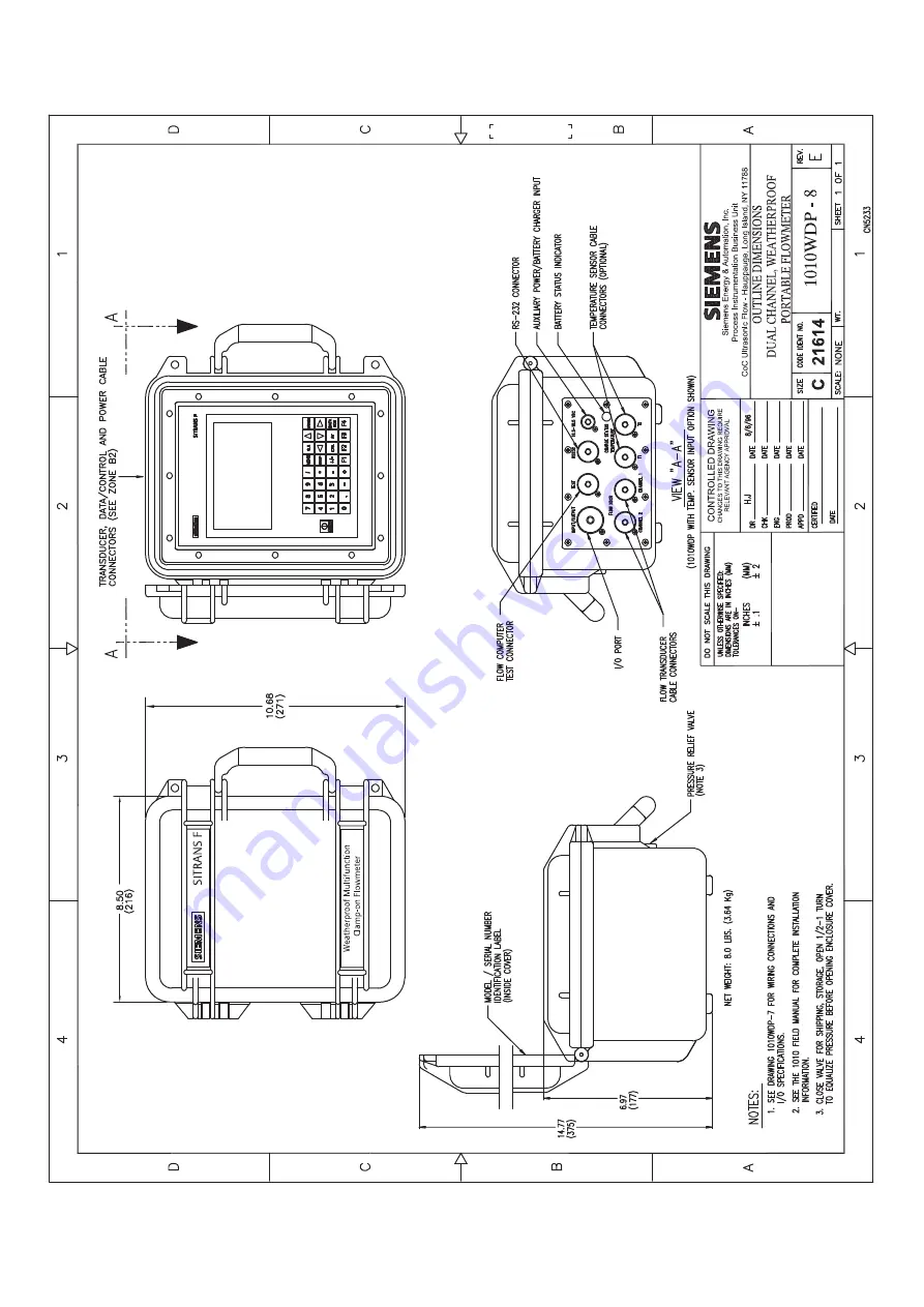 Siemens 7ME3510 Operating Instructions Manual Download Page 164