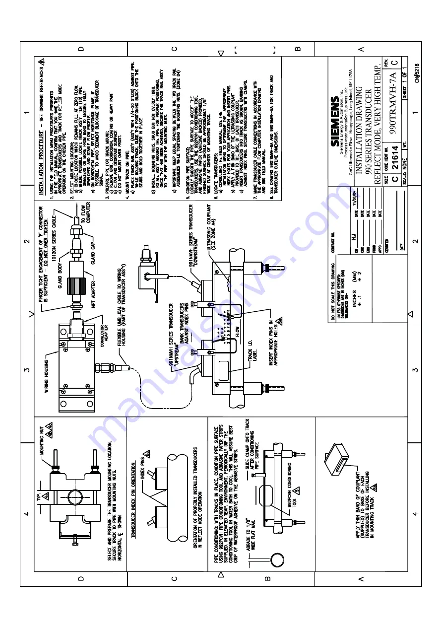 Siemens 7ME3510 Operating Instructions Manual Download Page 192