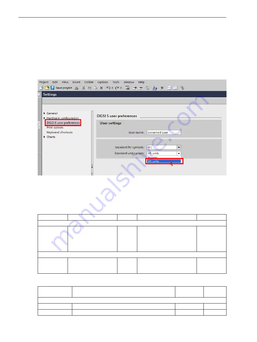 Siemens 7SJ82 Manual Download Page 266