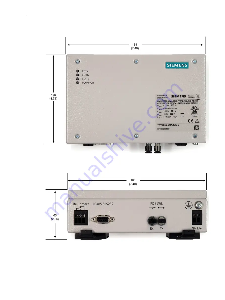 Siemens 7XV5652-0CA00 Скачать руководство пользователя страница 43