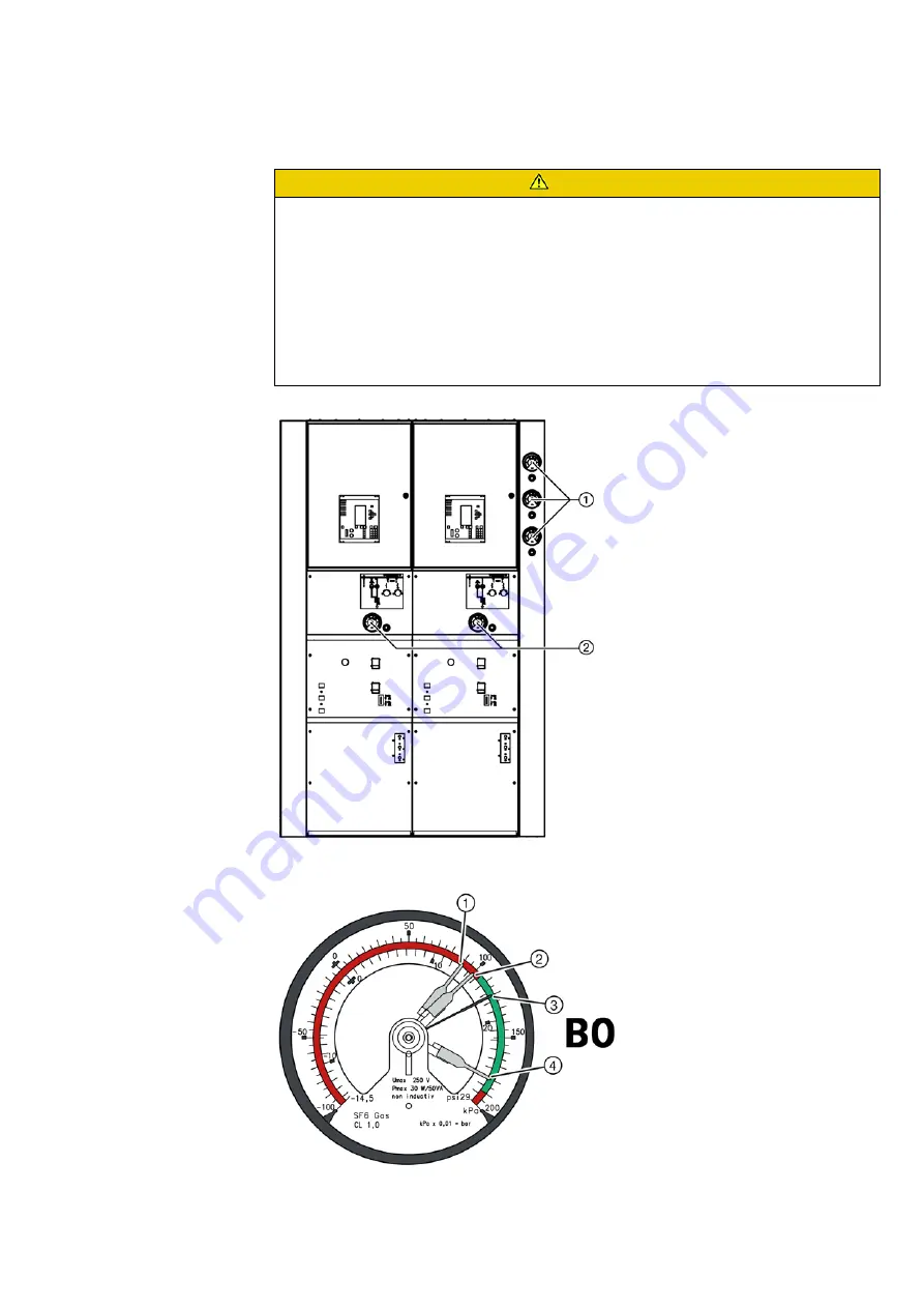 Siemens 8DA10 Installation And Operating Instructions Manual Download Page 60