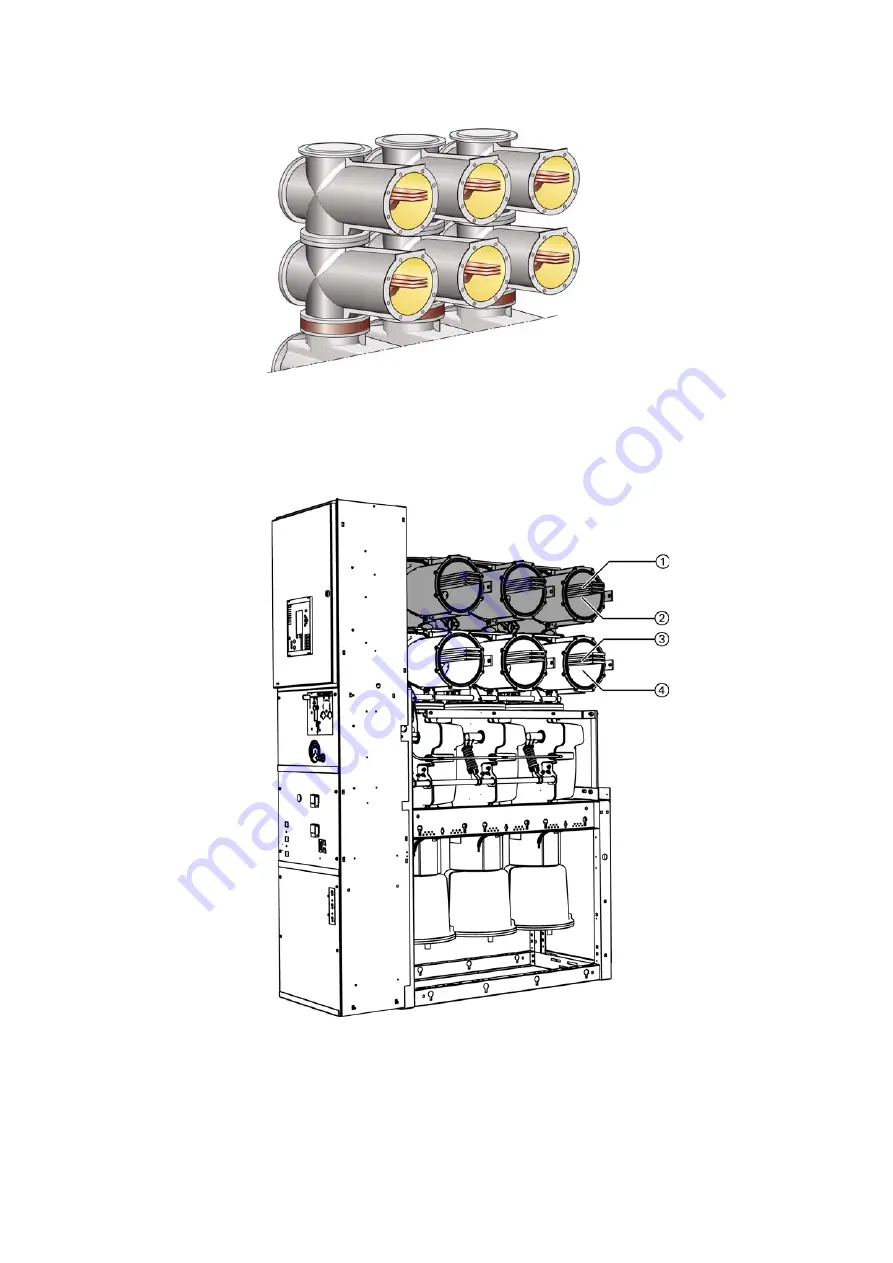 Siemens 8DA10 Installation And Operating Instructions Manual Download Page 84