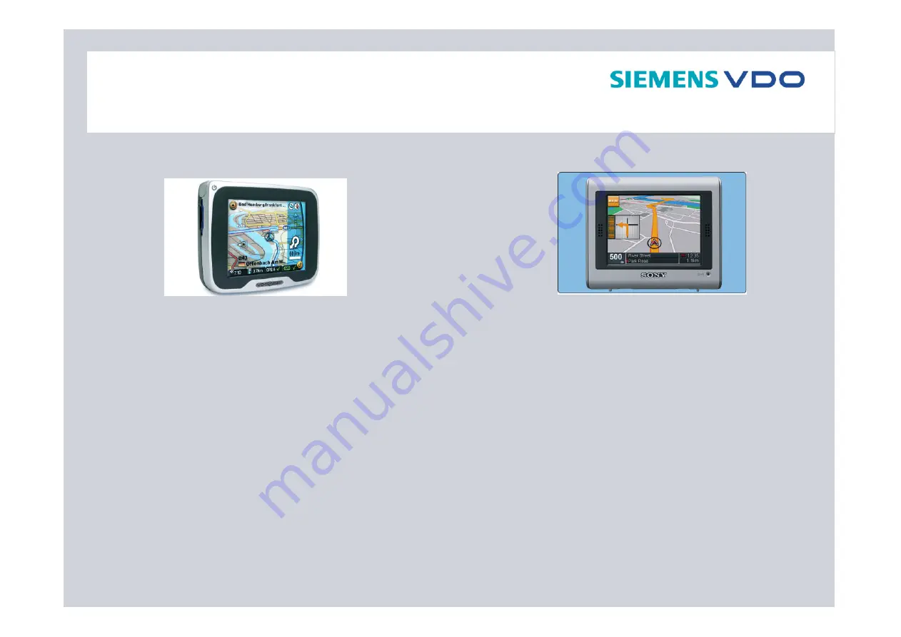 Siemens BENCHMARK PORTABLE NAVIGATION PN 2050 Скачать руководство пользователя страница 15