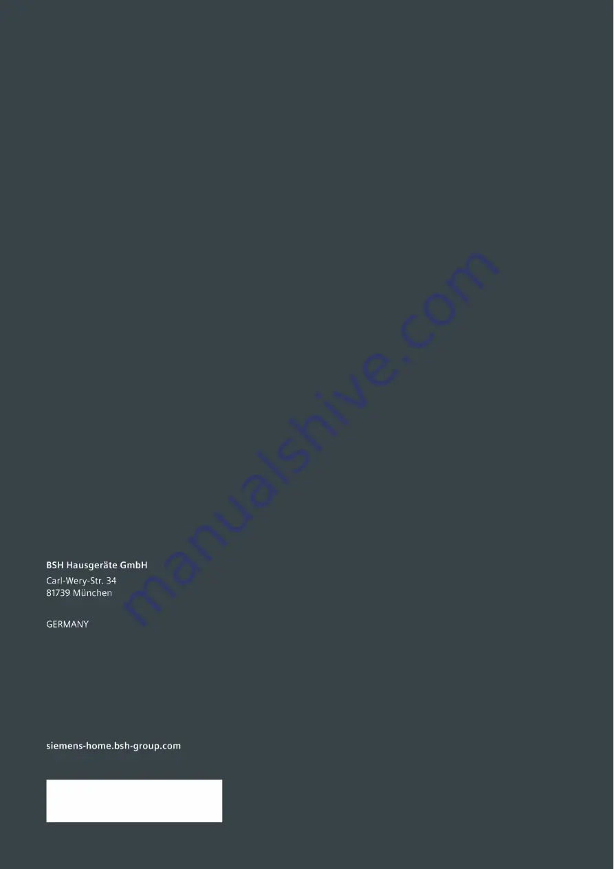 Siemens BF525LMS0 Instruction Manual Download Page 44