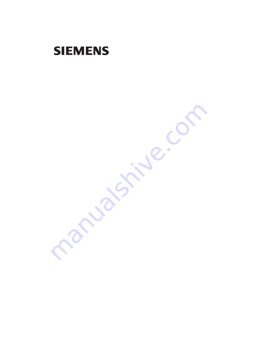 Siemens BS-240 Technical Description Download Page 1