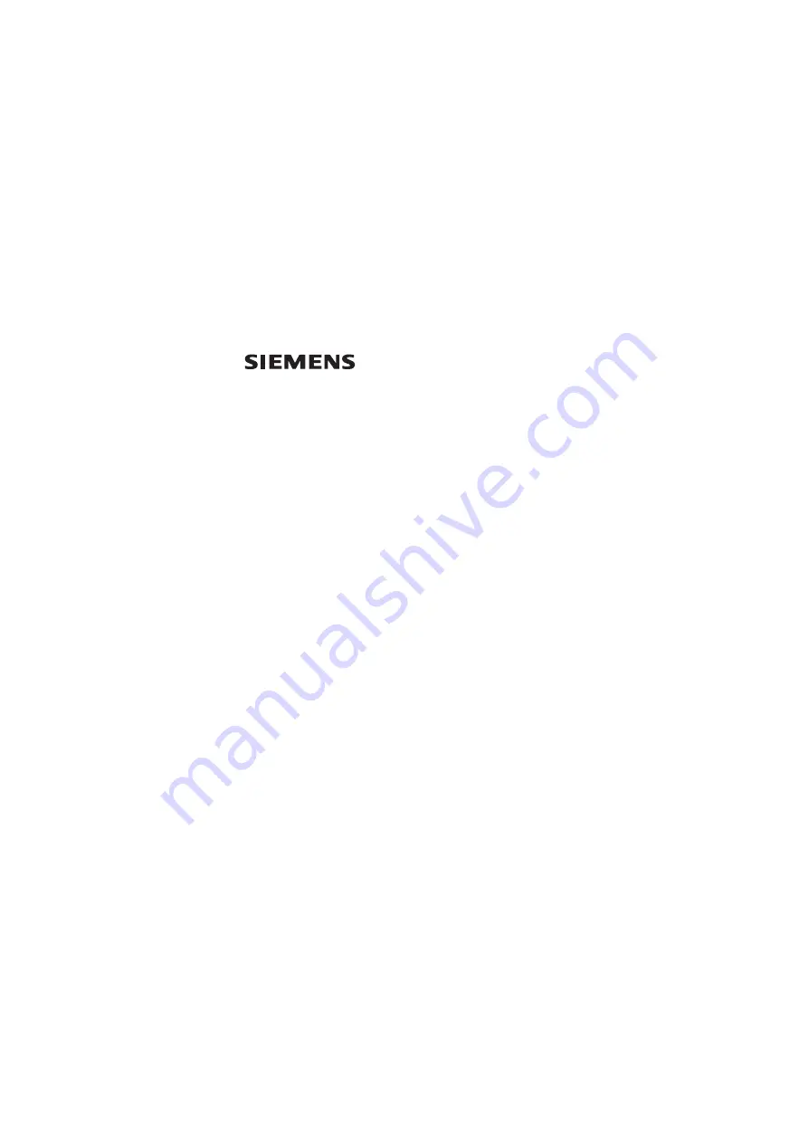 Siemens C71a User Manual Download Page 1