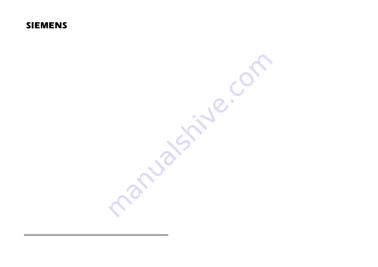 Siemens C79000-M7364-C193-03 Installation Instructions Manual Download Page 38