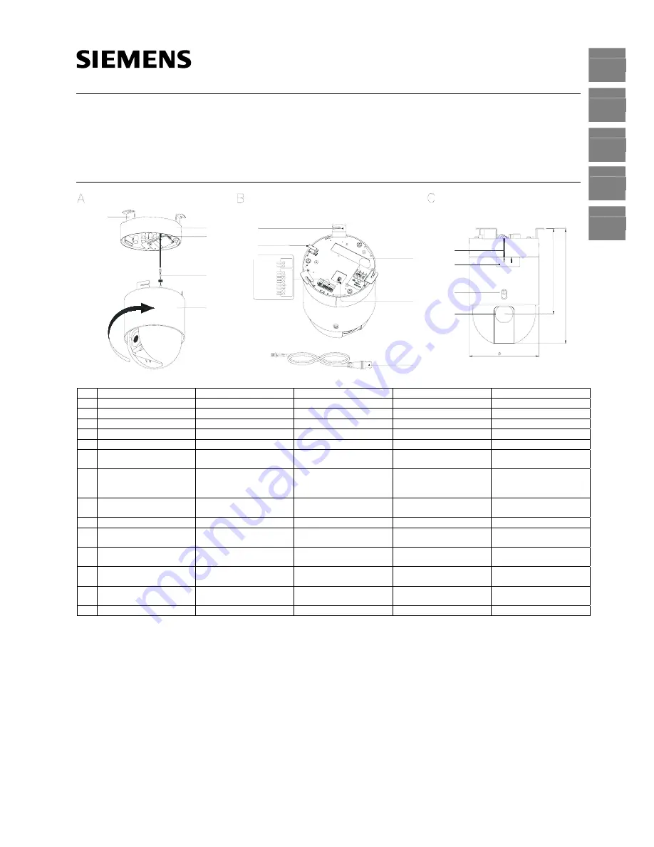 Siemens CCDA1445 Installation Instructions Manual Download Page 1