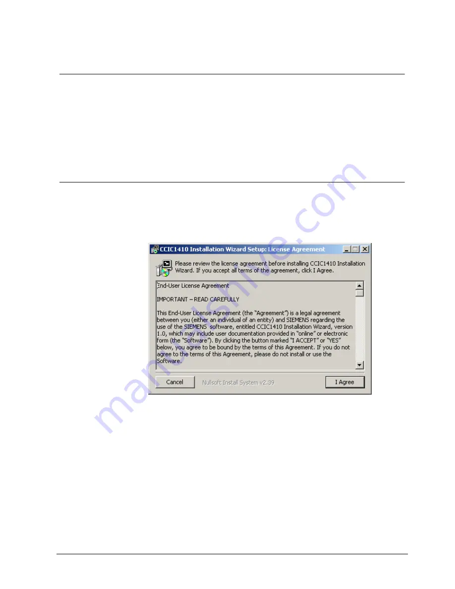 Siemens CCIC1410 Configuration Manual Download Page 21