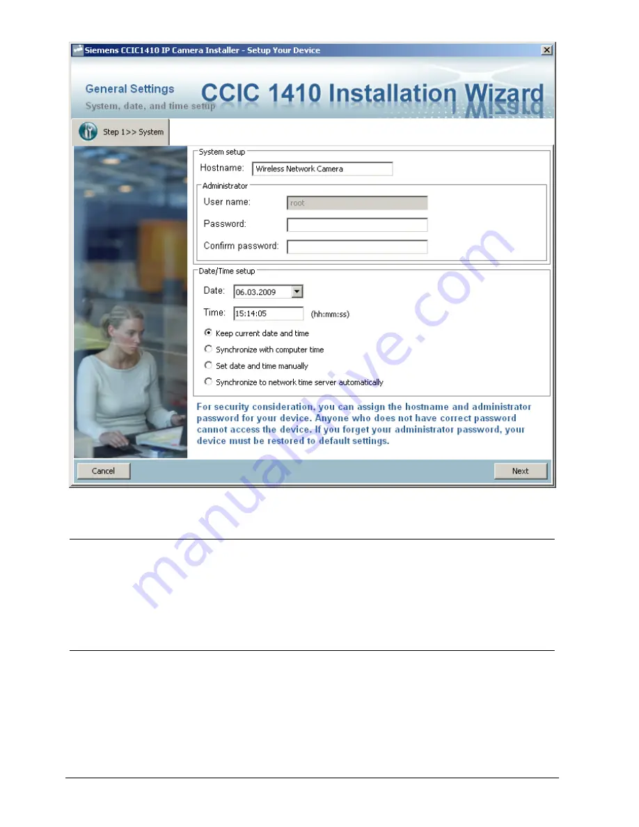 Siemens CCIC1410 Configuration Manual Download Page 26