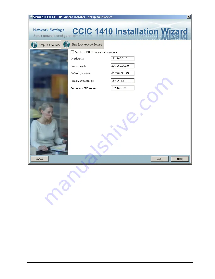 Siemens CCIC1410 Configuration Manual Download Page 29