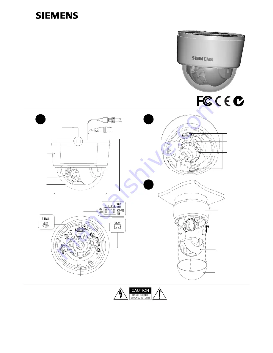 Siemens CFFC1310-LP Скачать руководство пользователя страница 3