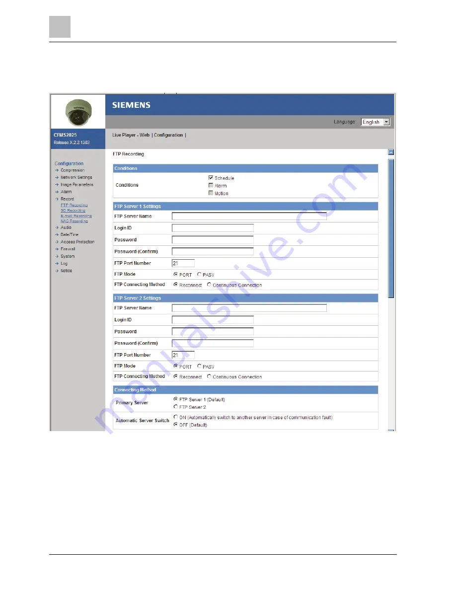 Siemens CFMS2015 Configuration Download Page 44