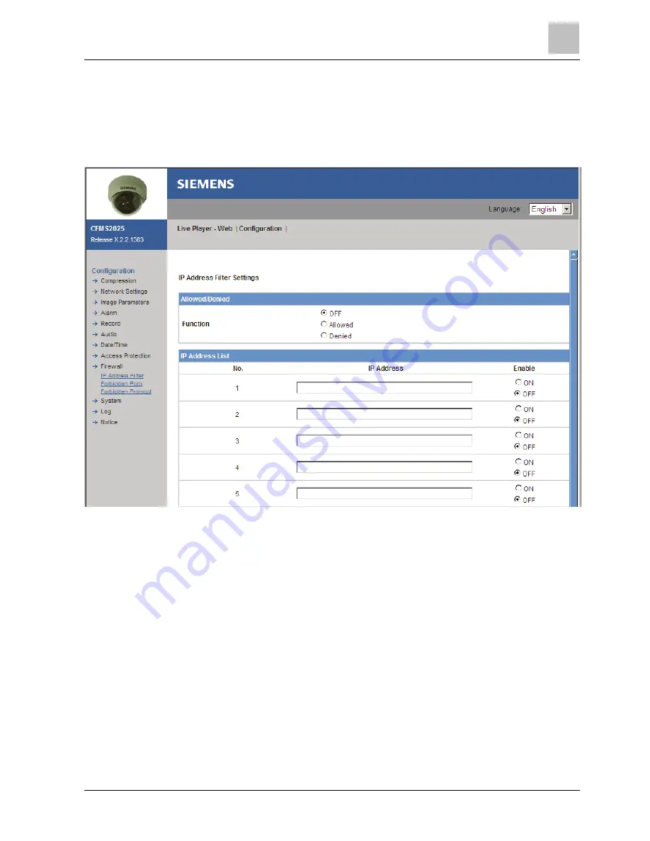 Siemens CFMS2015 Configuration Download Page 57