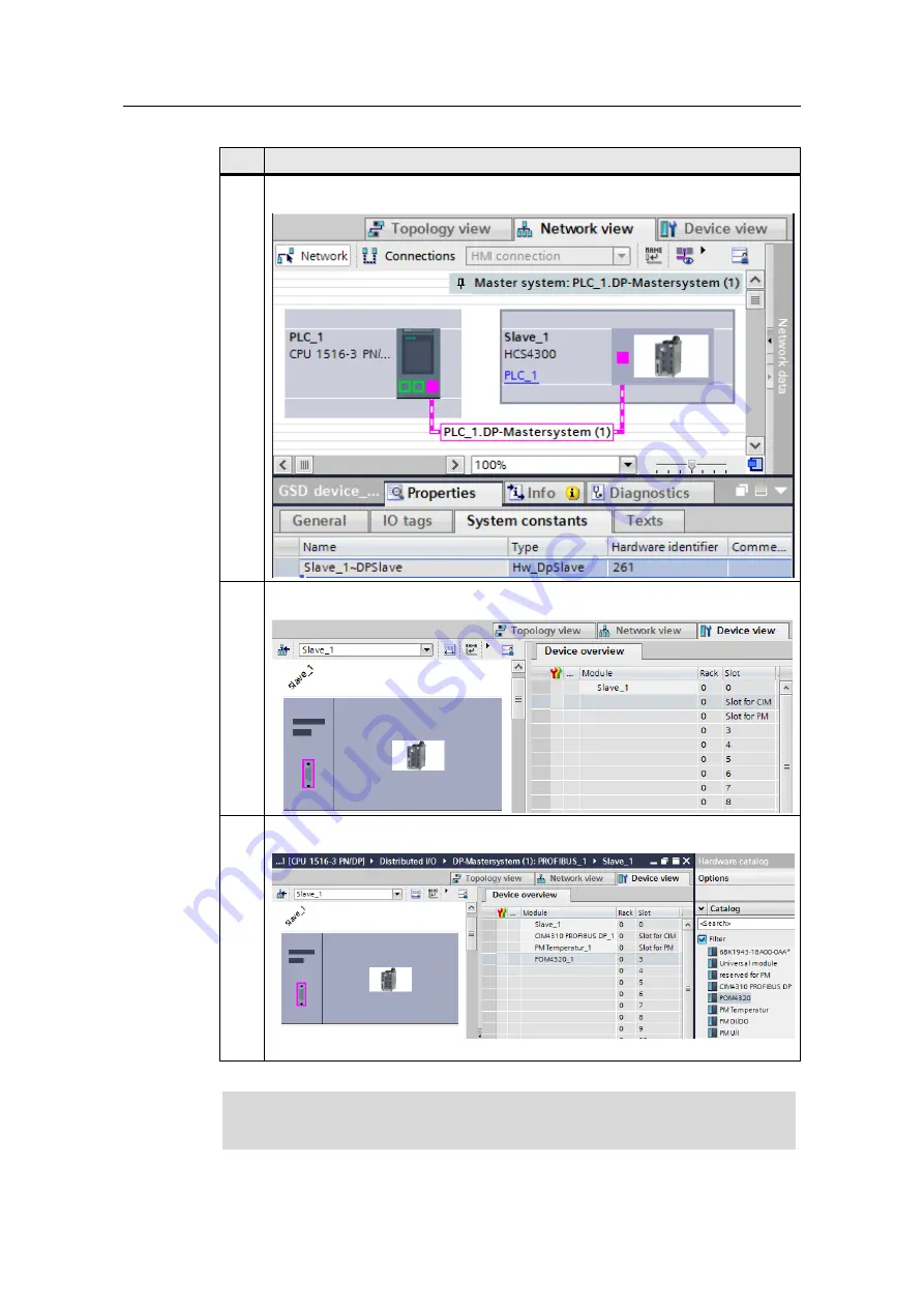 Siemens CIM4 10 PROFINET FW V2 Series Configuration Download Page 59