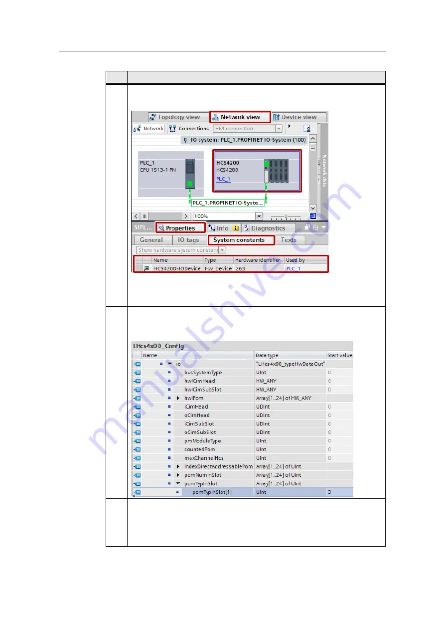 Siemens CIM4 10 PROFINET FW V2 Series Configuration Download Page 61