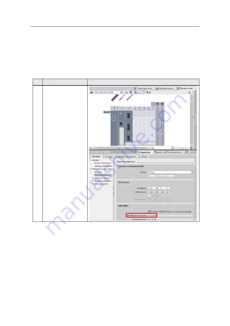 Siemens CIM4 10 PROFINET FW V2 Series Configuration Download Page 66