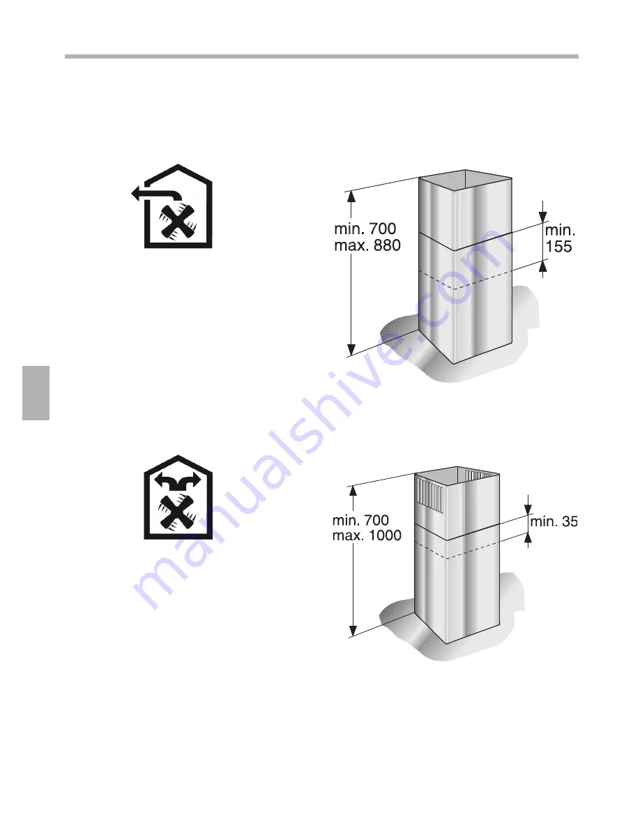 Siemens Cooker hood Operating And Installation Instructions Download Page 68