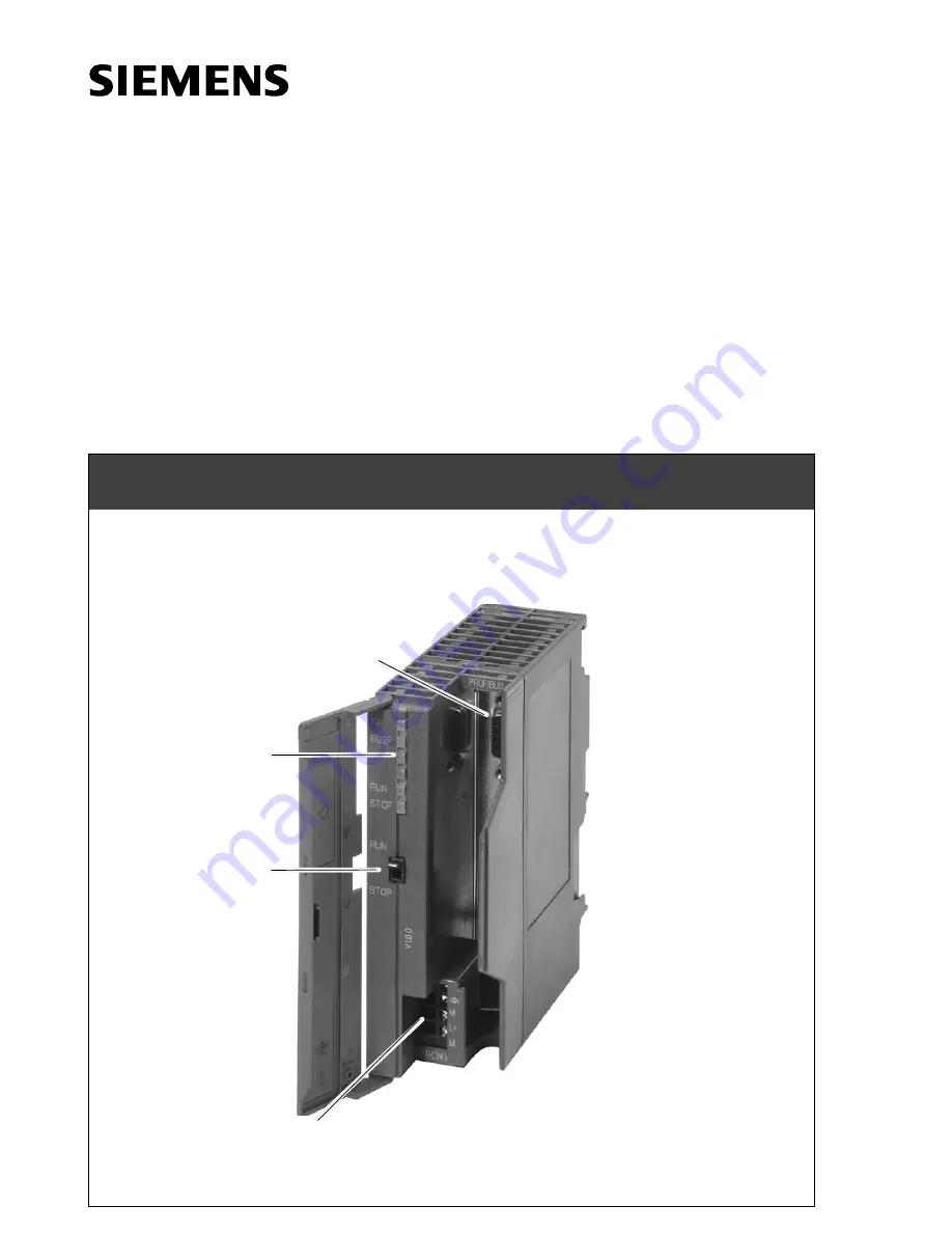 Siemens CP 343-5 Manual Download Page 1