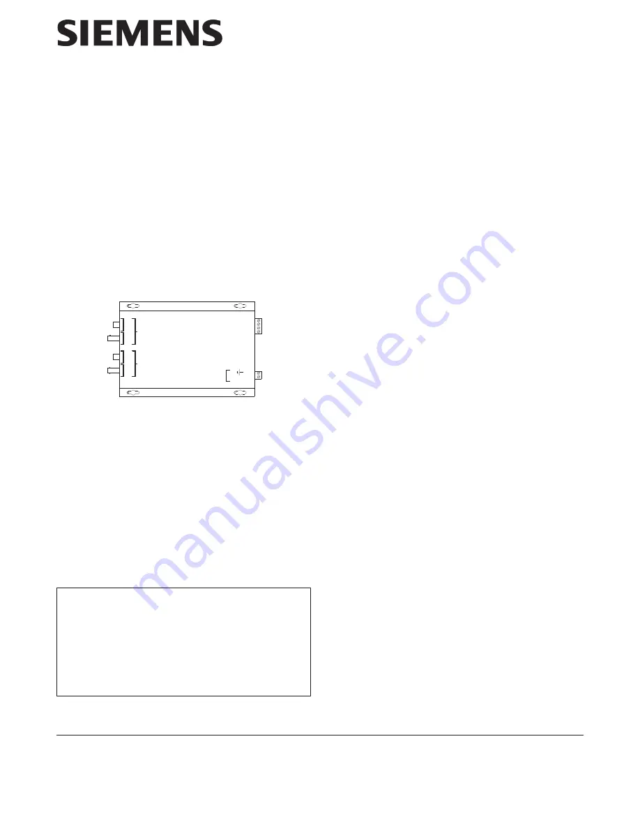 Siemens D2300CPS Скачать руководство пользователя страница 1