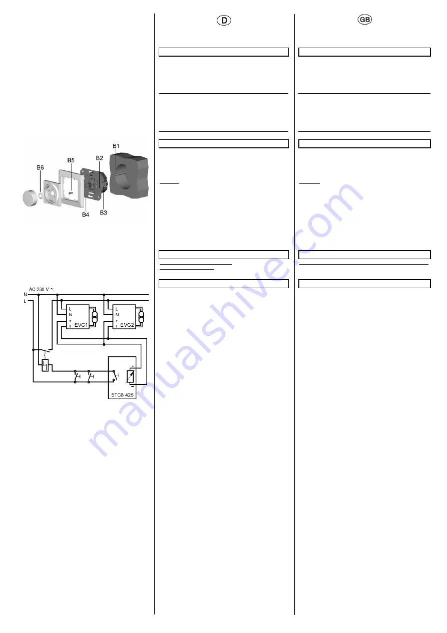 Siemens DELTA 5TC8 425 Operating And Mounting Instructions Manual Download Page 2