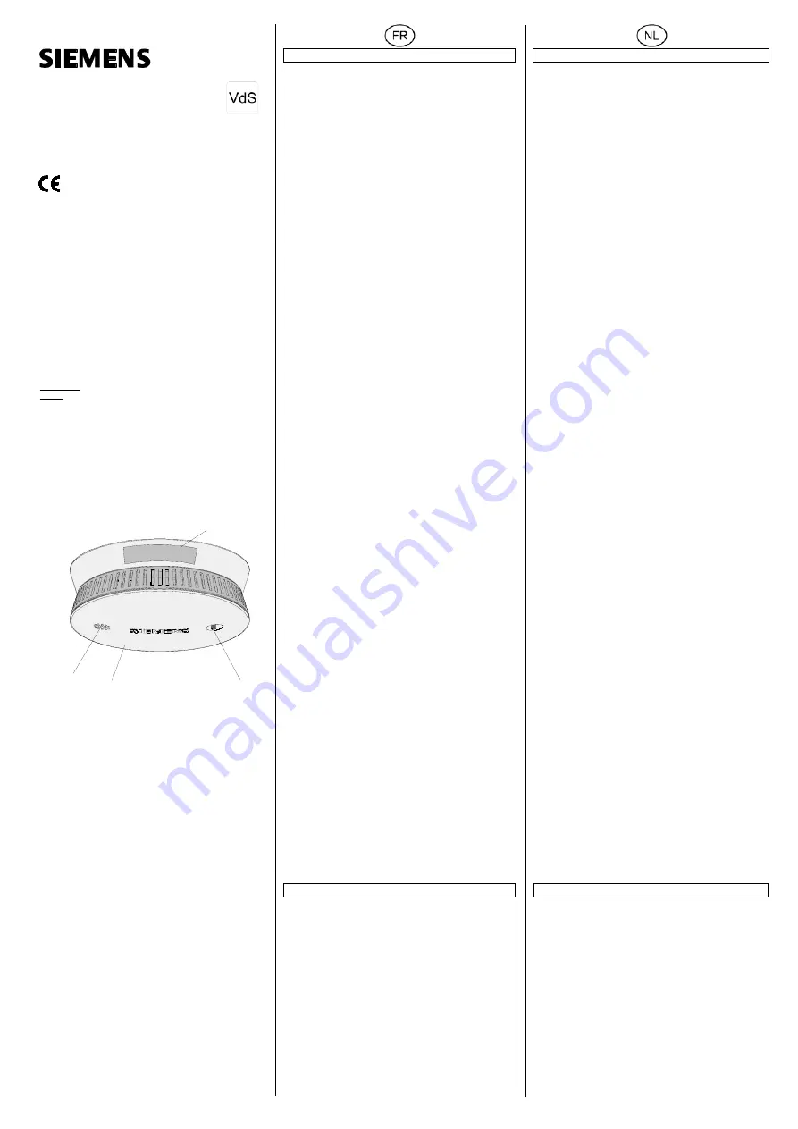 Siemens DELTA reflex 5TC1 290 Operating And Mounting Instructions Manual Download Page 9