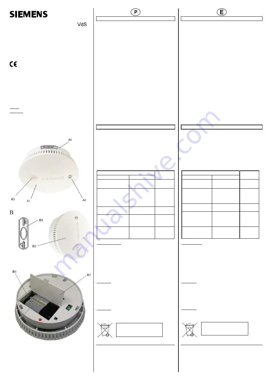 Siemens DELTA Reflex 5TC1 295 Скачать руководство пользователя страница 7